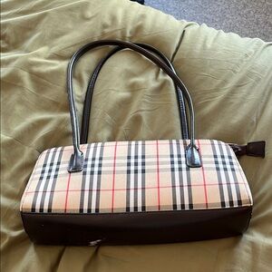 Plaid Hotdog Shaped Bag
